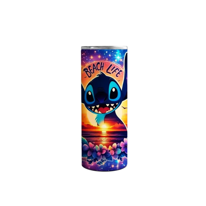 20 Oz Beach Life Stitch Tumbler