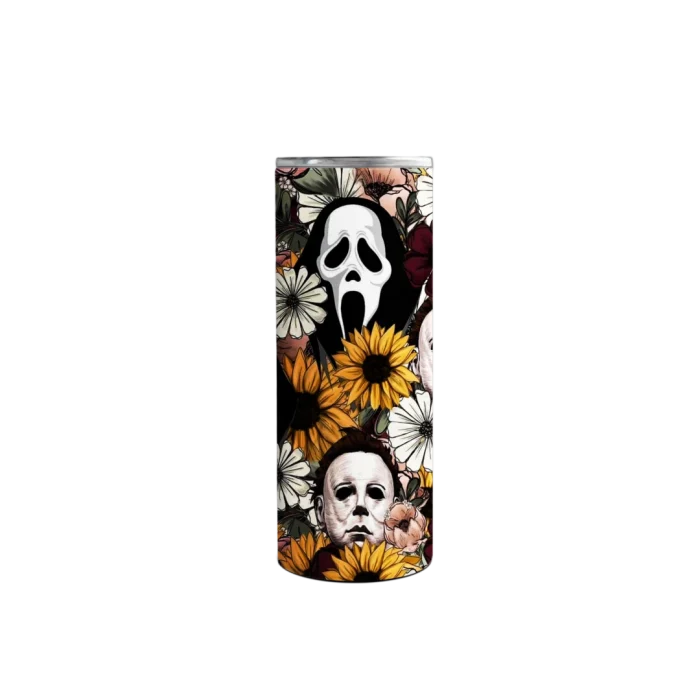 20 Oz Scary Men Tumbler