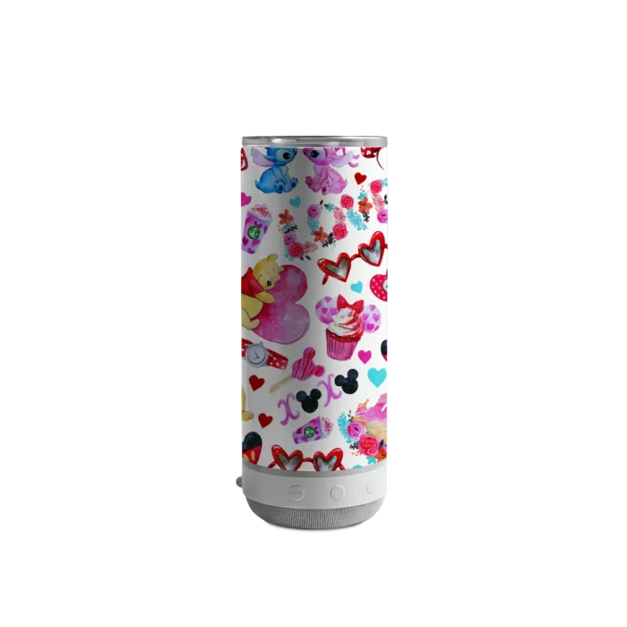 Magical Valentines Day Bluetooth Speaker Tumbler