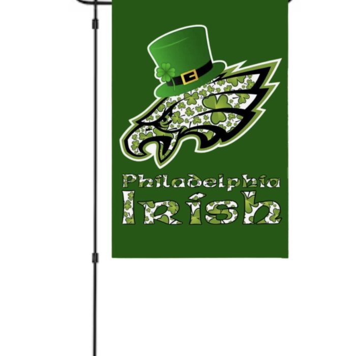 Garden Flag Eagles Irish St. Patrick's Day