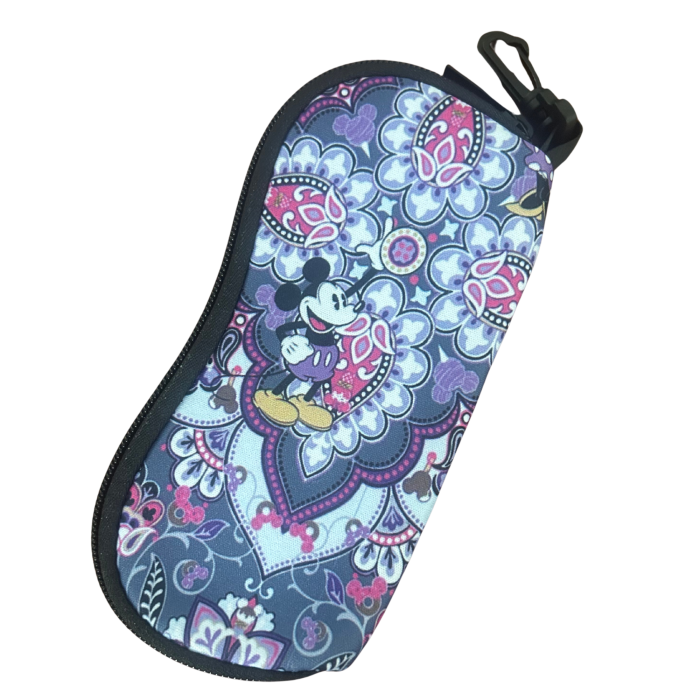 Purple Mickey/Goofy Sunglasses Case