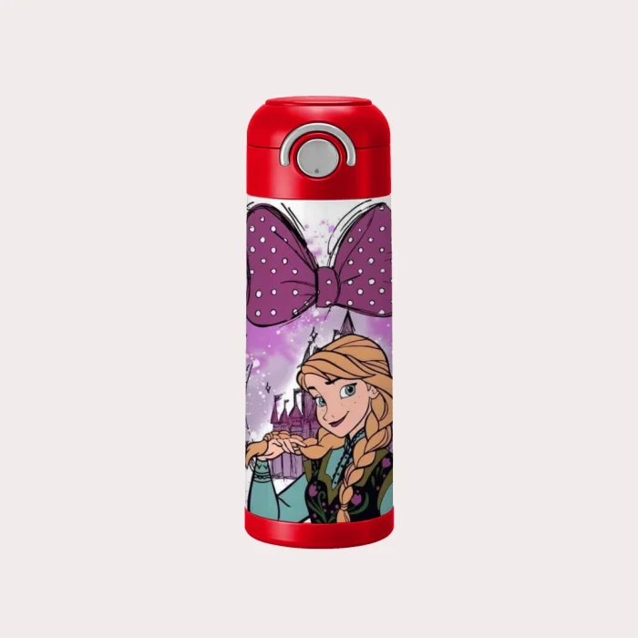 Kids Cup Purple Bow Snow Princess