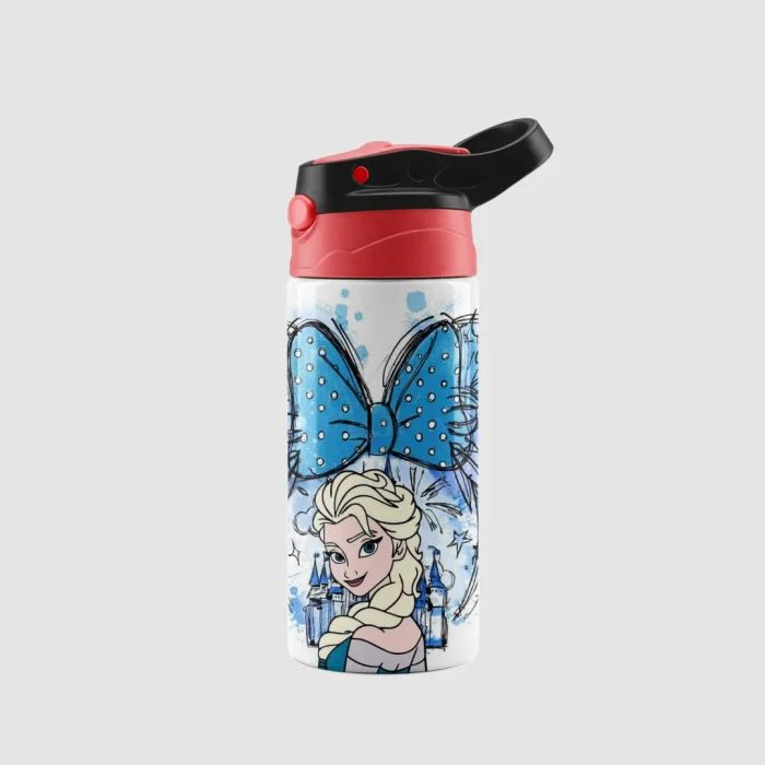 Kids Cup Frozen Elsa Bow