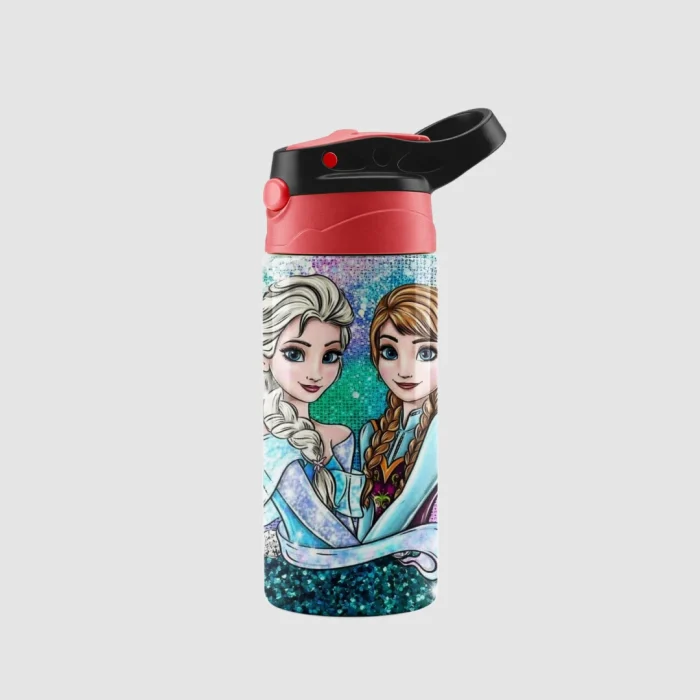 Kids Cup Frozen Sisters Glitter