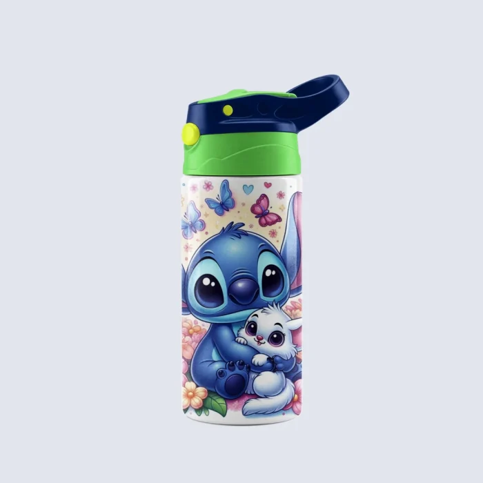Kids Cup Cute Stitch Floral