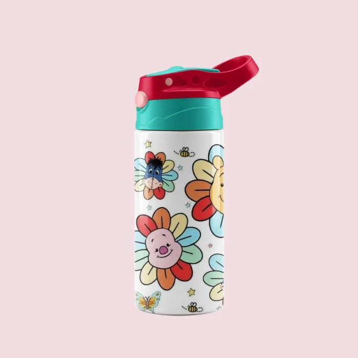 Kids Cup Floral Pooh & Friends