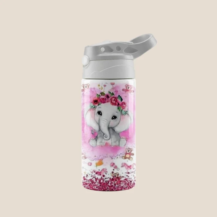 Kids Cup Cute Baby Elephant