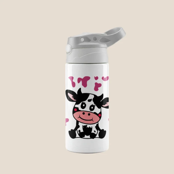 Kids Cup Black & Pink Pig