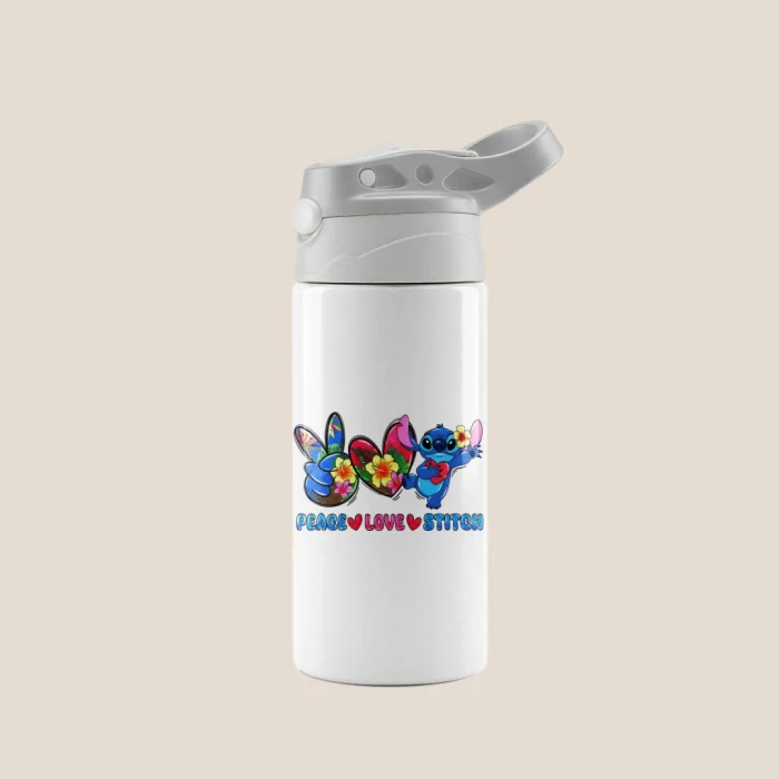 Kids Cup Stitch Tropical Cartoon