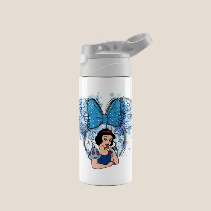Kids Cup Snow White – Blue Bow Fairy Tale