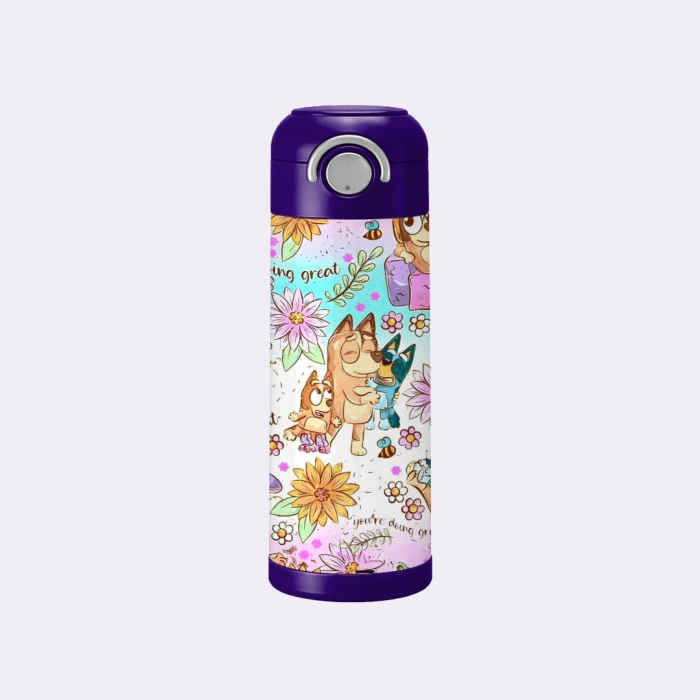 Kids Cup Bluey Daisy Garden