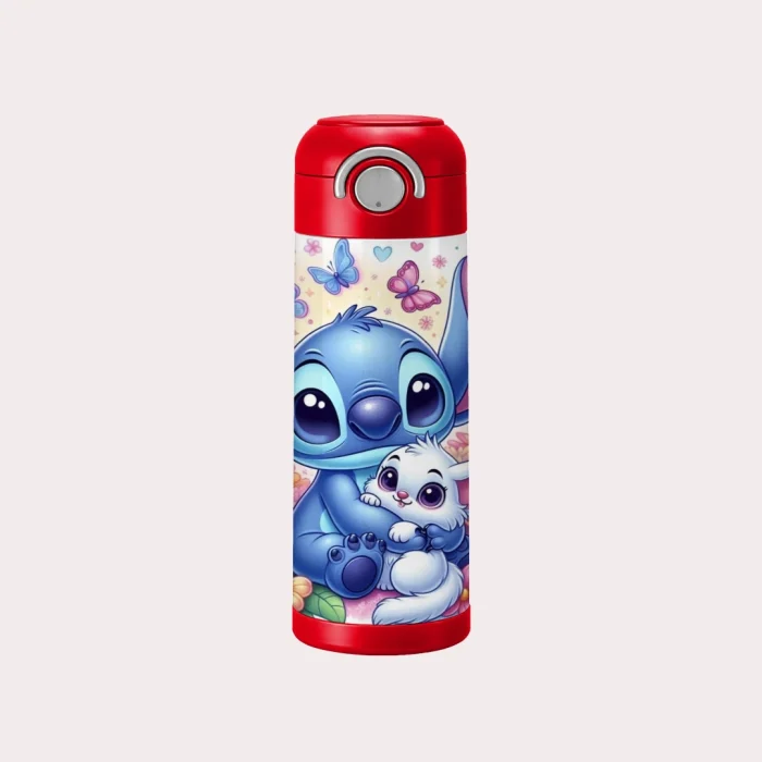 Kids Cup Cute Stitch Floral