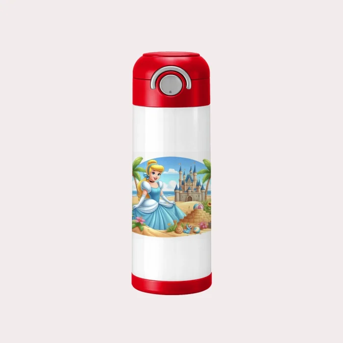 Kids Cup Princess Cinderella Sipper