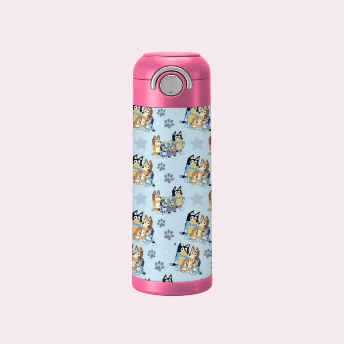 Kids Cup Bluey Family Paws