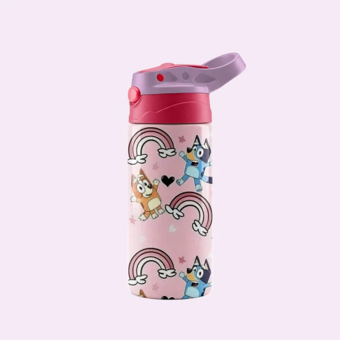 Kids Cup Bluey Rainbow