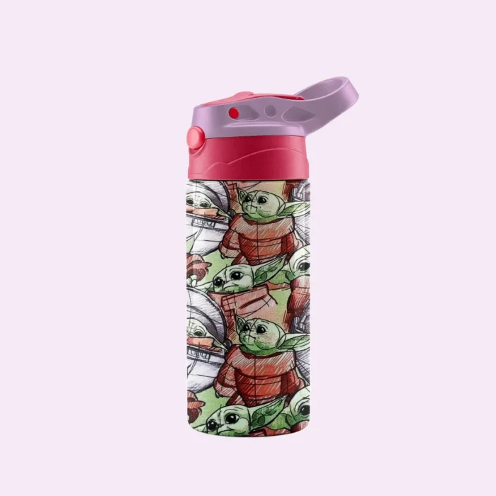 Kids Cup Baby Yoda Grogu
