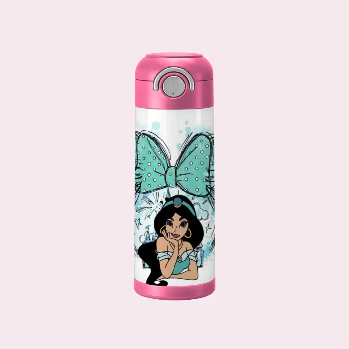 Kids Cup Princess Jasmine Bow