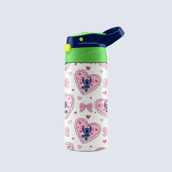 Kids Cup Pink Stitch Heart