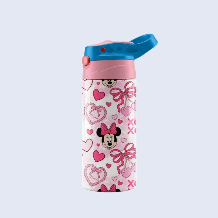 Kids Cup Pink Minnie Valentine