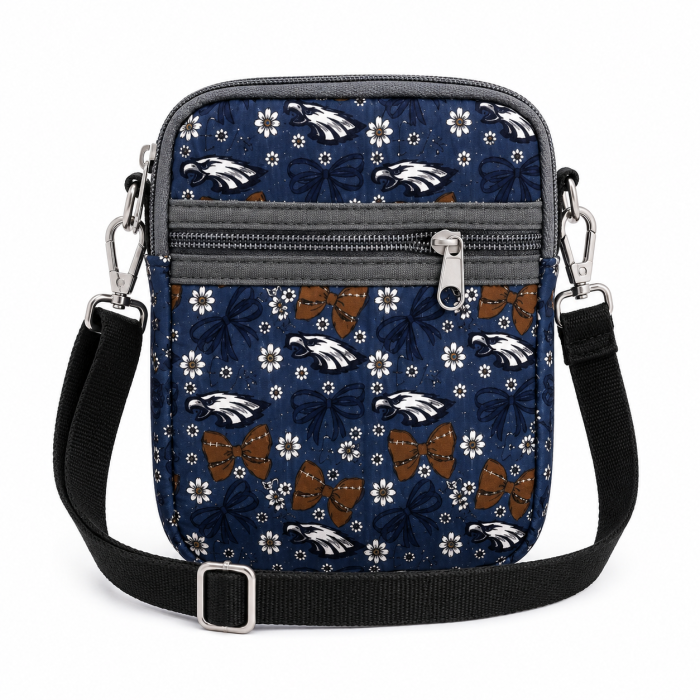Eagles Fan Print Crossbody