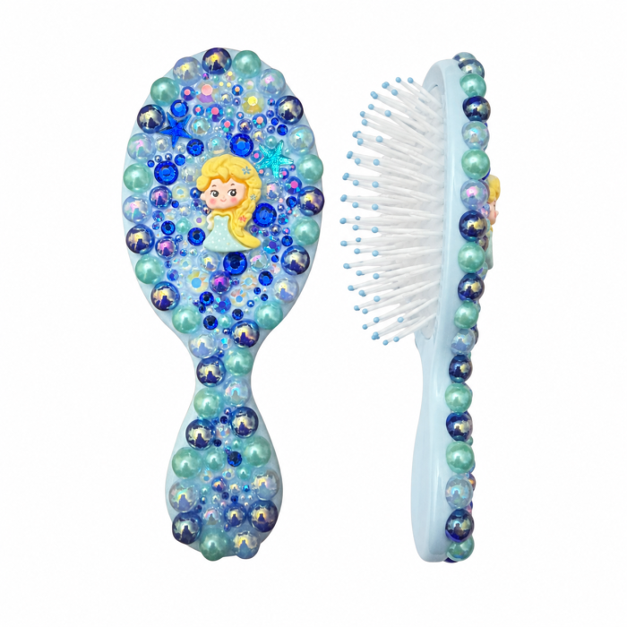 Ice Princess Pearl Hairbrush