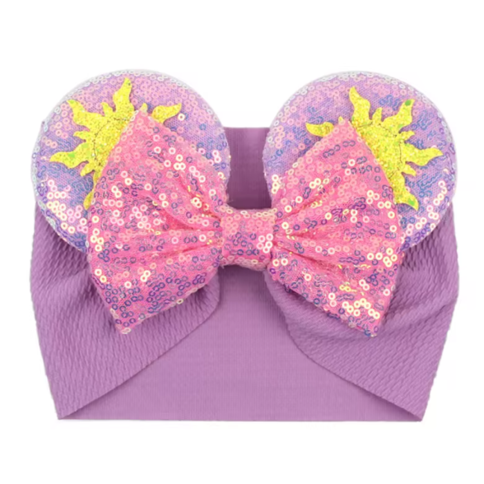Sun Princess Mouse Ears Baby Headband