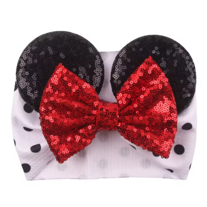 Classic Mouse Ears Baby Headband