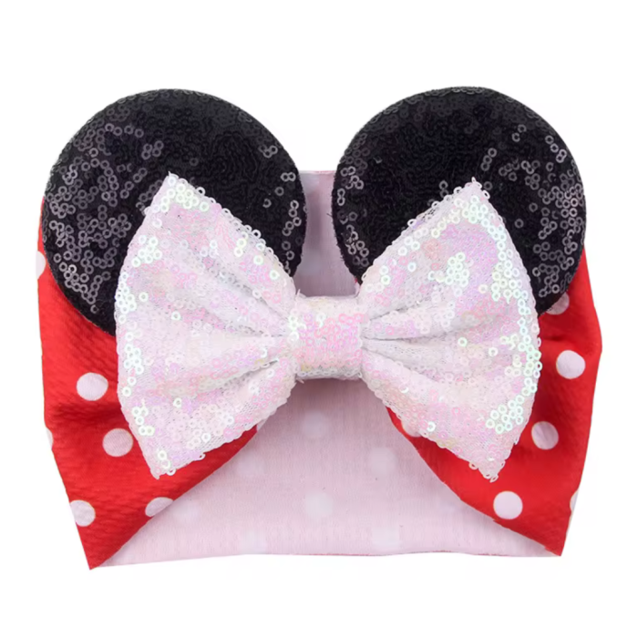 Classic Mouse Bow Headband