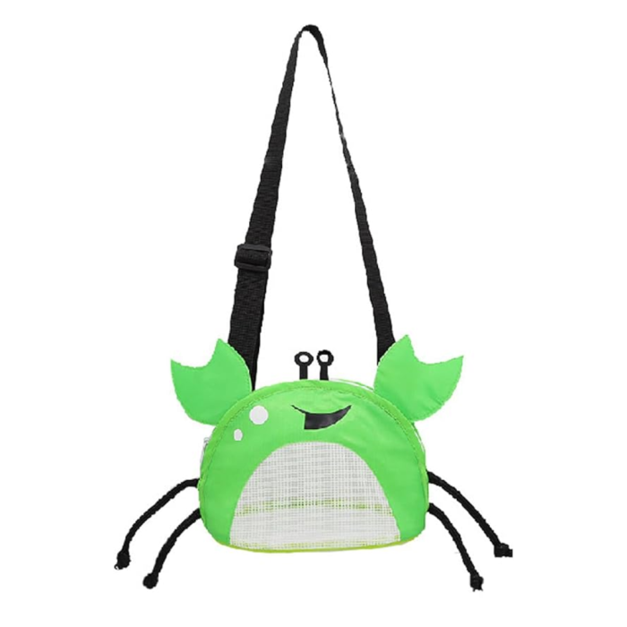 Green Crab Beach Shell Bag Crossbody