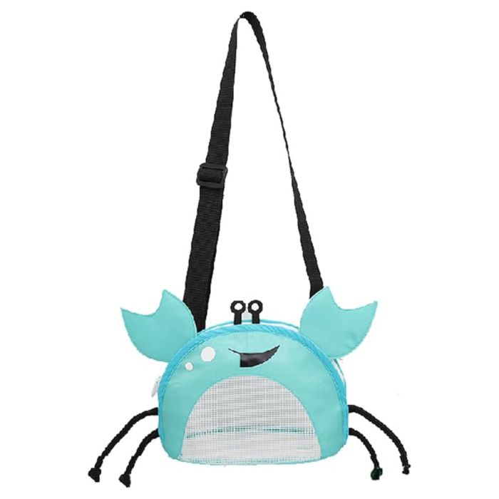 Sky Blue Crab Beach Shell Bag Crossbody
