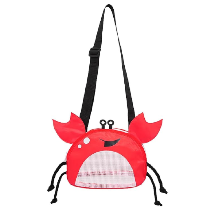 Red Crab Beach Shell Bag Crossbody