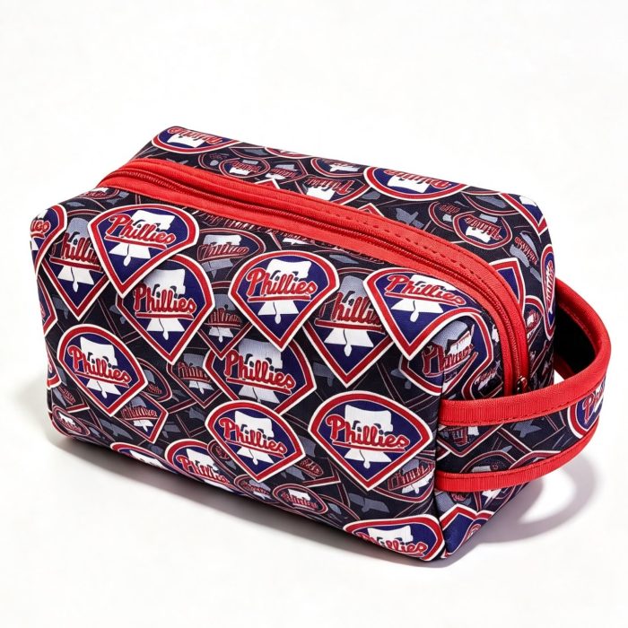 Philadelphia Phillies Toiletry Bag – Travel Cosmetic & Personal Care Organizer